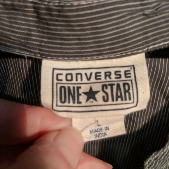 Black and White striped blouse - Picture 2 of 4